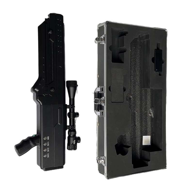  黄州手持便携式枪型低空防御反制四通道A型