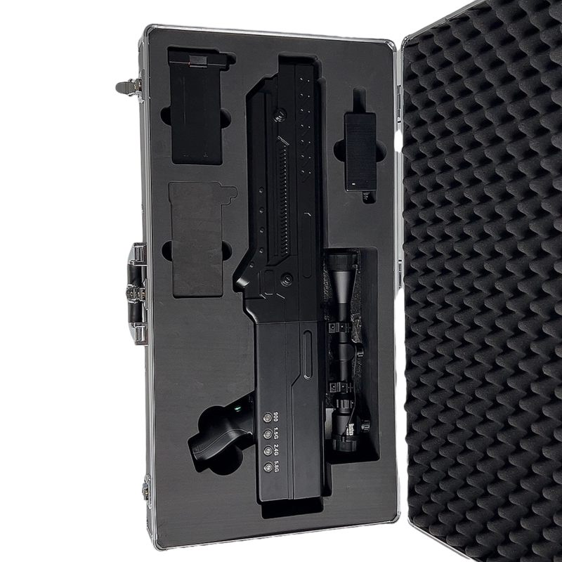  黄州手持便携式枪型低空防御反制四通道B型